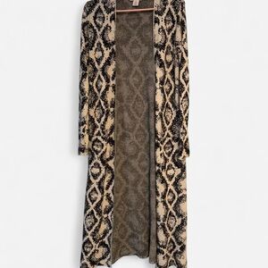 If It Were Me Black and White Knit Sweater